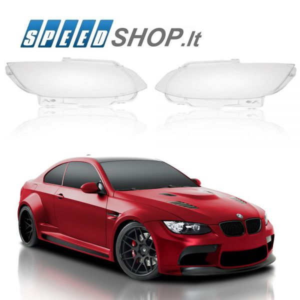 BMW 3 (E92-E93) priekinių žibintų stiklai LCI